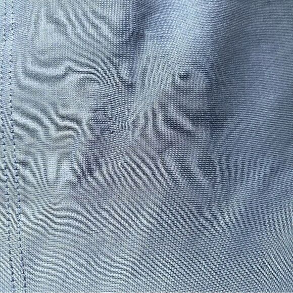 Lovers And Friends Aniyah Dress Hydrangea Blue soft slip Revolve Sz S Flaw - Picture 12 of 12